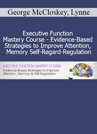 George McCloskey, Lynne Kenney, and Kathy Morris teaching Executive Function Mastery Course with strategies to enhance attention, memory, and self-regulation