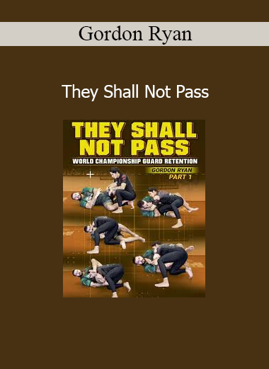 Gordon Ryan teaching no-gi guard retention techniques from his They Shall Not Pass instructional series