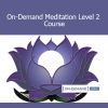 Gregor Maehle teaching the On-Demand Meditation Level 2 Course to build concentration and prepare for deeper meditative states