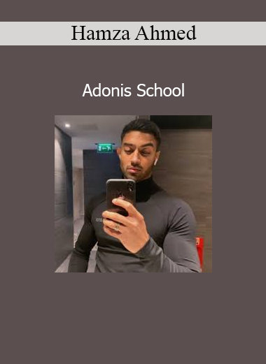 Hamza Ahmed presenting Adonis School program for masculine development and self-improvement