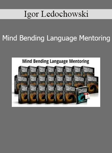 Igor Ledochowski mentoring students in Mind Bending Language techniques for conversational influence