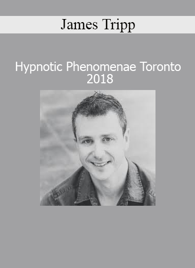 James Tripp demonstrating hypnotic phenomena live at the 2018 Toronto workshop