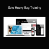 Jeff Chan demonstrating solo heavy bag training techniques for striking power and fight conditioning