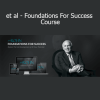 Jim Rohn presenting Foundations For Success course with timeless strategies for personal and professional achievement