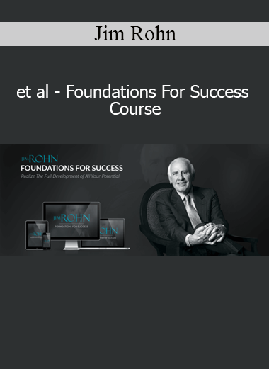 Jim Rohn presenting Foundations For Success course with timeless strategies for personal and professional achievement