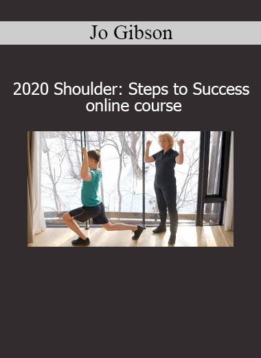 Jo Gibson teaching 2020 Shoulder: Steps to Success online course on shoulder rehabilitation and clinical reasoning