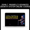 John C. Maxwell presenting the Advanced Growth System online course on leadership and personal development