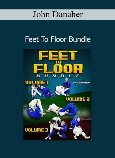 John Danaher teaching takedown transitions in the Feet To Floor Bundle for grappling and jiu-jitsu