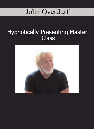John Overdurf teaching Hypnotically Presenting Master Class on unconscious influence and presentation skills