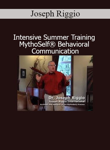 Joseph Riggio teaching the Intensive Summer Training on MythoSelf Behavioral Communication for personal transformation and embodied presence