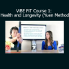 Kam Yuen teaching ViBE FiT Course 1 on health and longevity using the Yuen Method for energetic correction