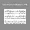 Karen Teach Your Child Piano Level 1 beginner course for kids