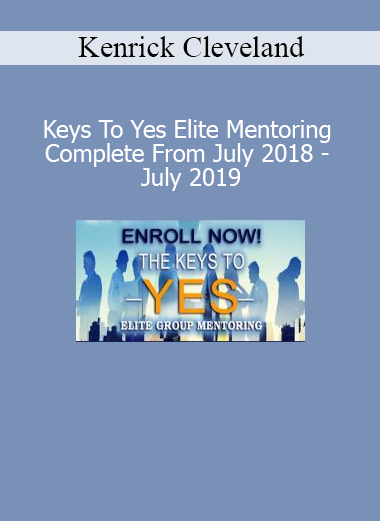 Kenrick Cleveland teaching Keys To Yes Elite Mentoring program on persuasion, influence, and high-level communication