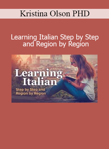 Kristina Olson teaching Italian language and culture through regional step-by-step lessons