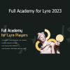 Lina Palera teaching comprehensive lyre techniques and repertoire in Full Academy for Lyre 2023 course