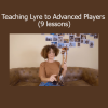 Lina Palera guiding advanced lyre techniques in her 9-lesson course for experienced musicians