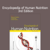 Lindsay H Allen Encyclopedia of Human Nutrition 3rd Edition academic reference cover