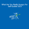 Lisa Goldberg presenting emotional eating insights in What Are You Really Hungry For? Self-Guided 2023 course