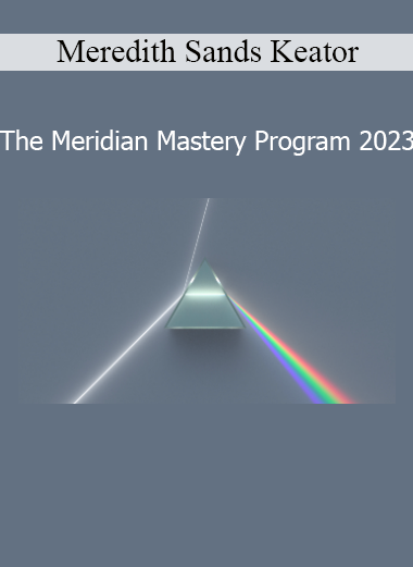 Meredith Sands Keator teaching The Meridian Mastery Program 2023 for understanding energy flow and body mapping