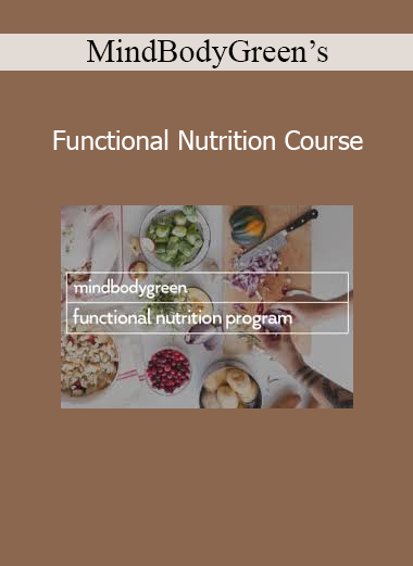 MindBodyGreen Functional Nutrition Course online training cover
