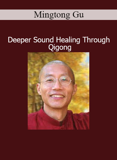 Mingtong Gu demonstrating sound healing techniques through Qigong practice