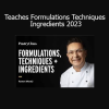Ramon Morató explaining pastry formulation strategies and ingredient functions in his 2023 course