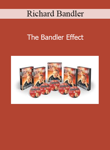Richard Bandler delivering The Bandler Effect training on NLP techniques and rapid personal change