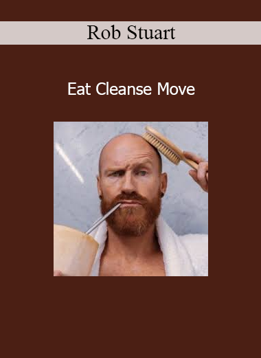 Rob Stuart presenting the Eat Cleanse Move course on nutrition, detox, and holistic movement for skin and health