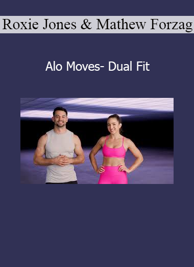 Roxie Jones and Mathew Forzaglia leading Dual Fit strength and conditioning workouts on Alo Moves