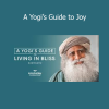 Sadhguru sharing spiritual insights from A Yogi’s Guide to Joy course