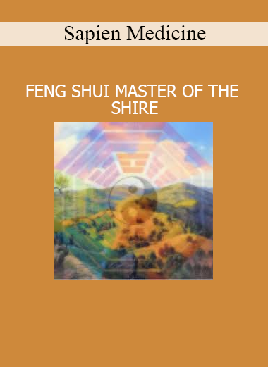 Energetic artwork representing Feng Shui Master of the Shire by Sapien Medicine, designed to harmonize and uplift spatial energy