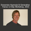 Stephen Gilligan teaching Ericksonian Hypnosis and Generative Trance during the 12-day 2010 workshop