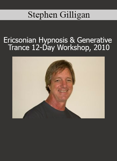 Stephen Gilligan teaching Ericksonian Hypnosis and Generative Trance during the 12-day 2010 workshop