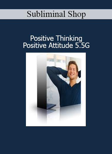 ✅ 2. Image Alt Text Subliminal Shop Positive Thinking and Positive Attitude 5.5G audio program cover