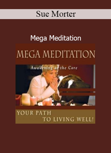 Sue Morter guiding Mega Meditation to awaken energy centers and elevate consciousness