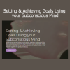 Thais Gibson teaching how to set and achieve goals by reprogramming the subconscious mind for success