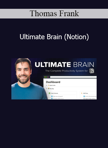 Download Ultimate Brain Productivity System for Notion by Thomas Frank