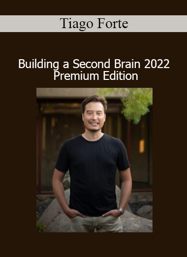 Download Building a Second Brain 2022 Premium Edition course by Tiago Forte