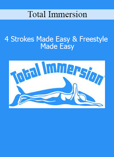 Total Immersion swim coach demonstrating streamlined techniques from 4 Strokes and Freestyle Made Easy programs