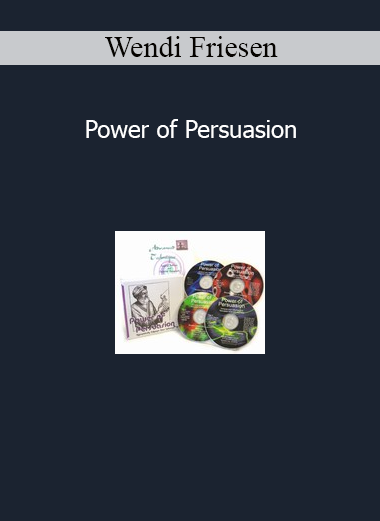 Wendi Friesen teaching Power of Persuasion for influence, confidence, and subconscious communication