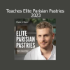 Yann Couvreur demonstrating refined pastry techniques in Teaches Elite Parisian Pastries 2023 course