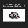 Zander Holt presenting Rock Hard For Life Foundations course covering modules 1 to 7 on male vitality and sexual health