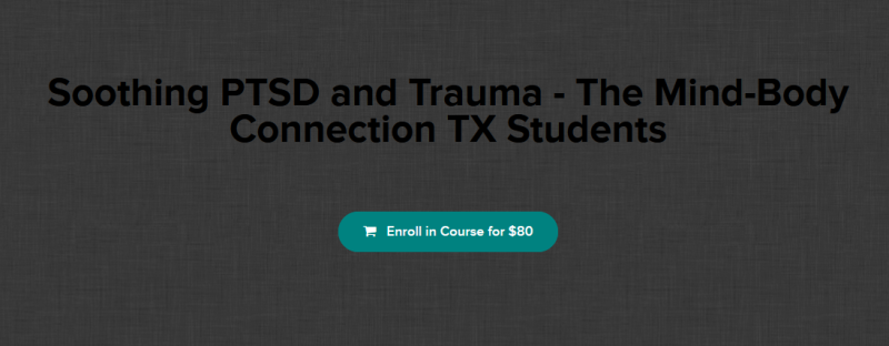 Ariana Vincent - Soothing PTSD and Trauma - The Mind-Body Connection TX Students