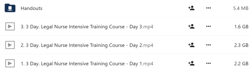 Brenda Elliff - 3 Day Legal Nurse Intensive Training Course