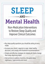 Catherine Darley - Sleep and Mental Health