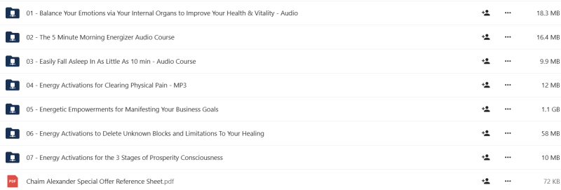 Chaim Alexander - Speed Healing - Accelerate Your Healing 10X At All Levels
