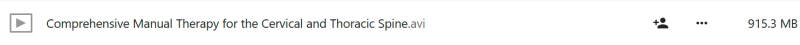 Dimitrios Kostopoulos - Comprehensive Manual Therapy for the Cervical and Thoracic Spine