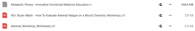 Dr. Bryan Walsh - How To Evaluate Adrenal Fatigue on a Blood Chemistry Workshop