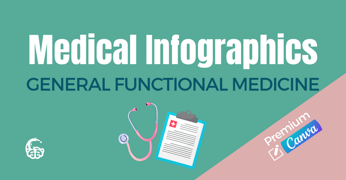 Dr. Lara Salyer - GENERAL FUNCTIONAL MEDICINE Medical Infographics - Premium