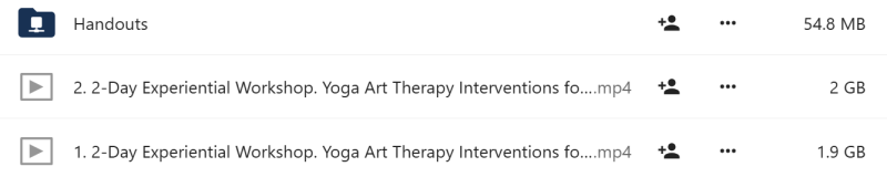 Ellen Horovitz - 2-Day Experiential Workshop Yoga & Art Therapy Interventions for Anxiety and Mood Disorders